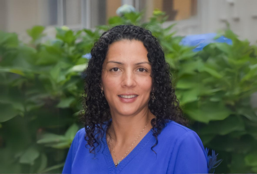 A portrait of Judy Diaz Director of the Health Center