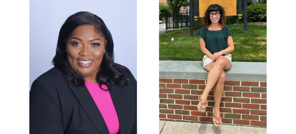 Mariama Jallow (left) and Stacy Hurley (right), the co-presidents of the Wheeler Family Association 24-25.